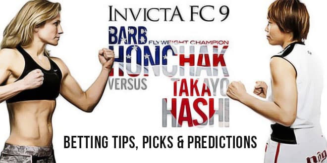 MMA Betting Results For Invicta FC 9 – <strong><font color="red">0.60 Units Loss</font color></strong>