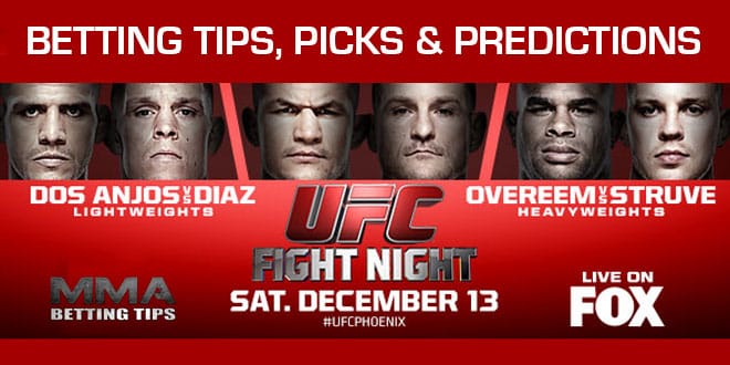 Free Betting Tips & Picks For UFC on FOX 13