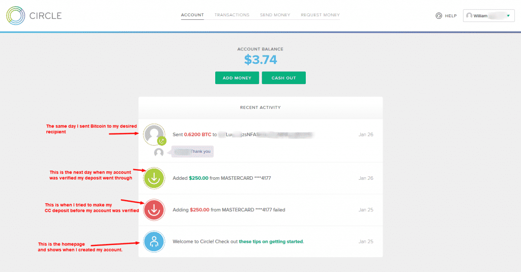 Betting with Bitcoin Circle