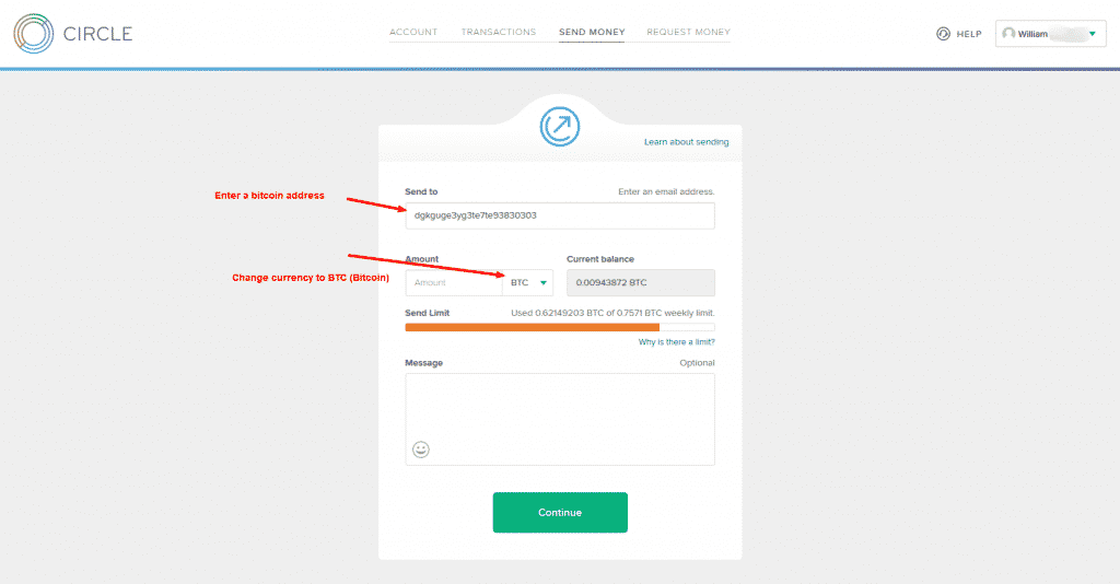 Betting with Bitcoin Circle